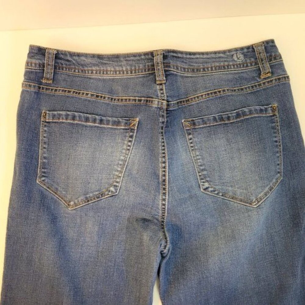 Kensie High Roller Cropped Jeans - Picture 2 of 5